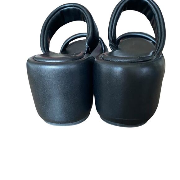 Coconuts by Matisse Unique Black Slip-On Wedge Sandals size 9 - Picture 8 of 10